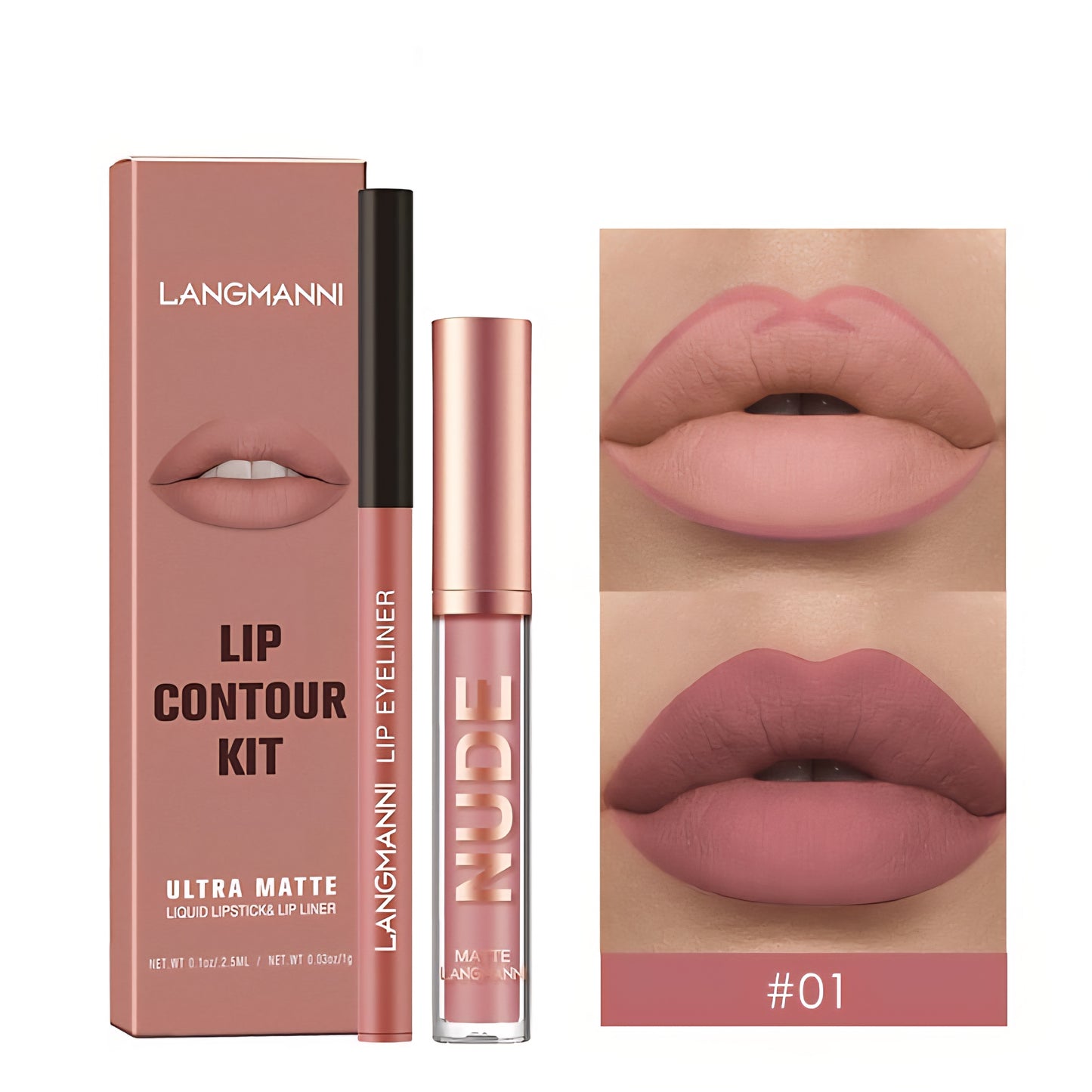 Liner & Lock Matte Gloss Set