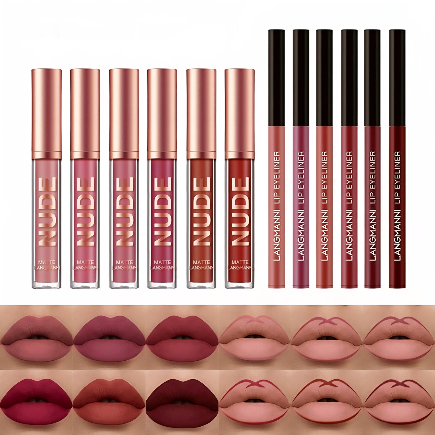Liner & Lock Matte Gloss Set