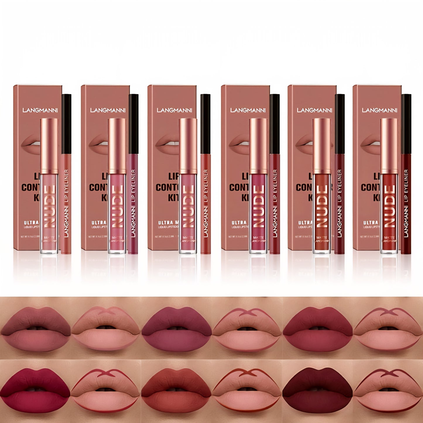 Liner & Lock Matte Gloss Set