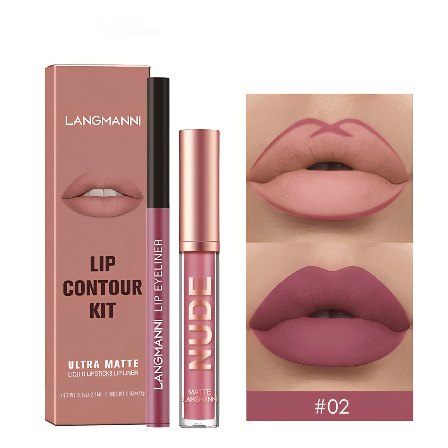 Liner & Lock Matte Gloss Set